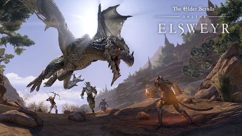 Llegan los dragones a The Elder Scrolls Online