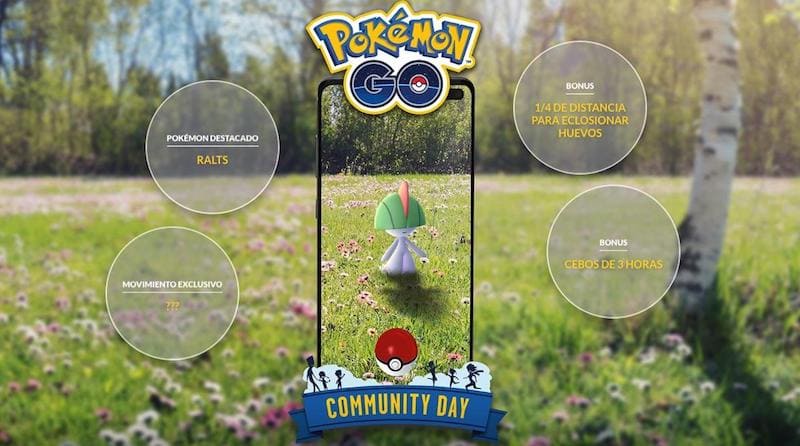 Día de la comunidad ralts "Pokémon Go"